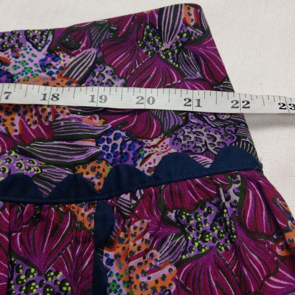 Kika Vargas X Target Coral Reef Scallop Edge Midi Skirt - Picture 5 of 10